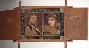 Alma-Tadema, Sir Lawrence Self-Portraits of Lawrence Alma-Tadema and Laura Theresa Epps (mk23) France oil painting artist